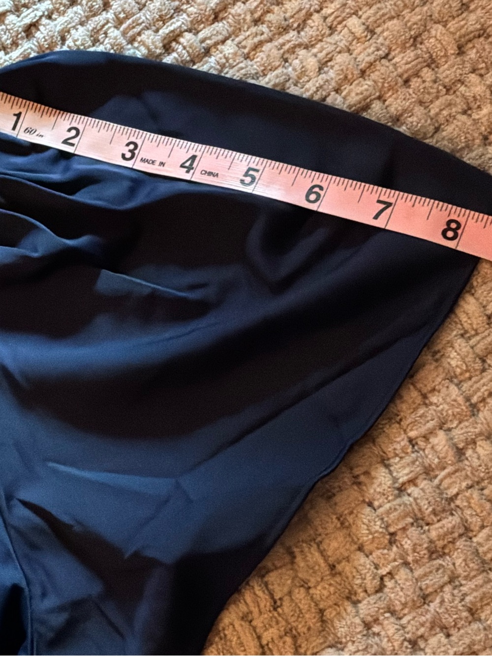🌙✨🆕🏷️ Miss Elaine Essentials Nightgown PM Petite Medium Navy Embroidered - Picture 14 of 16